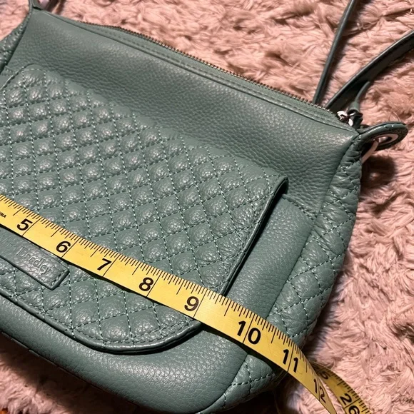 RARE Vera Bradley Leather Crossbody Bag - Picture 9 of 10